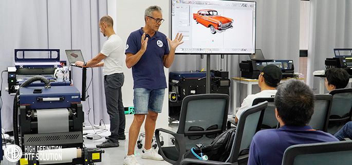 Machine use training and assembly maintenance