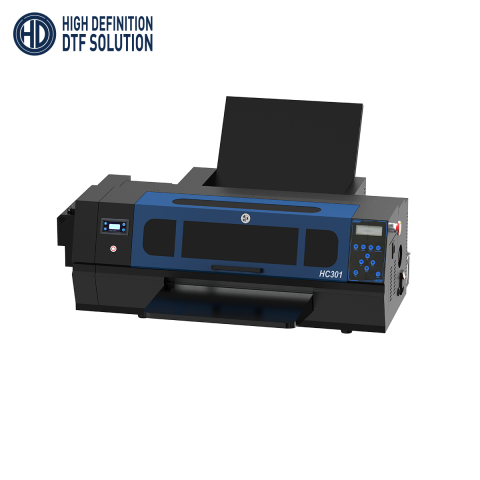 HC301 Desktop A3 12 inch Small Size DTF Printer Carrying Single EPSON F1080 Print Head Suitable for Beginners