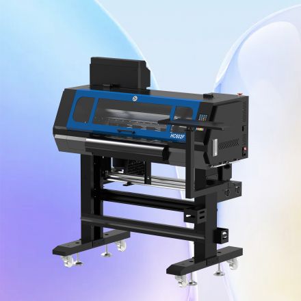 HC602F 60cm Two-head Fluorescence DTF Printer