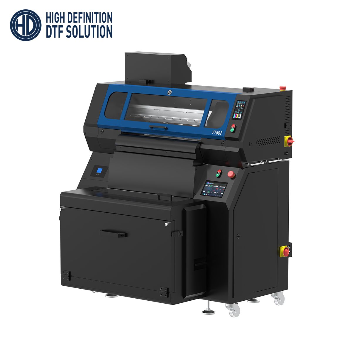 HD YT602 60cm DTF All in one i3200-A1*2 Print head