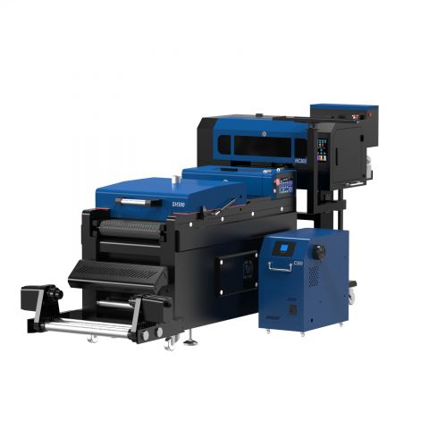 HD 33cm Two-head DTF Printing Solution