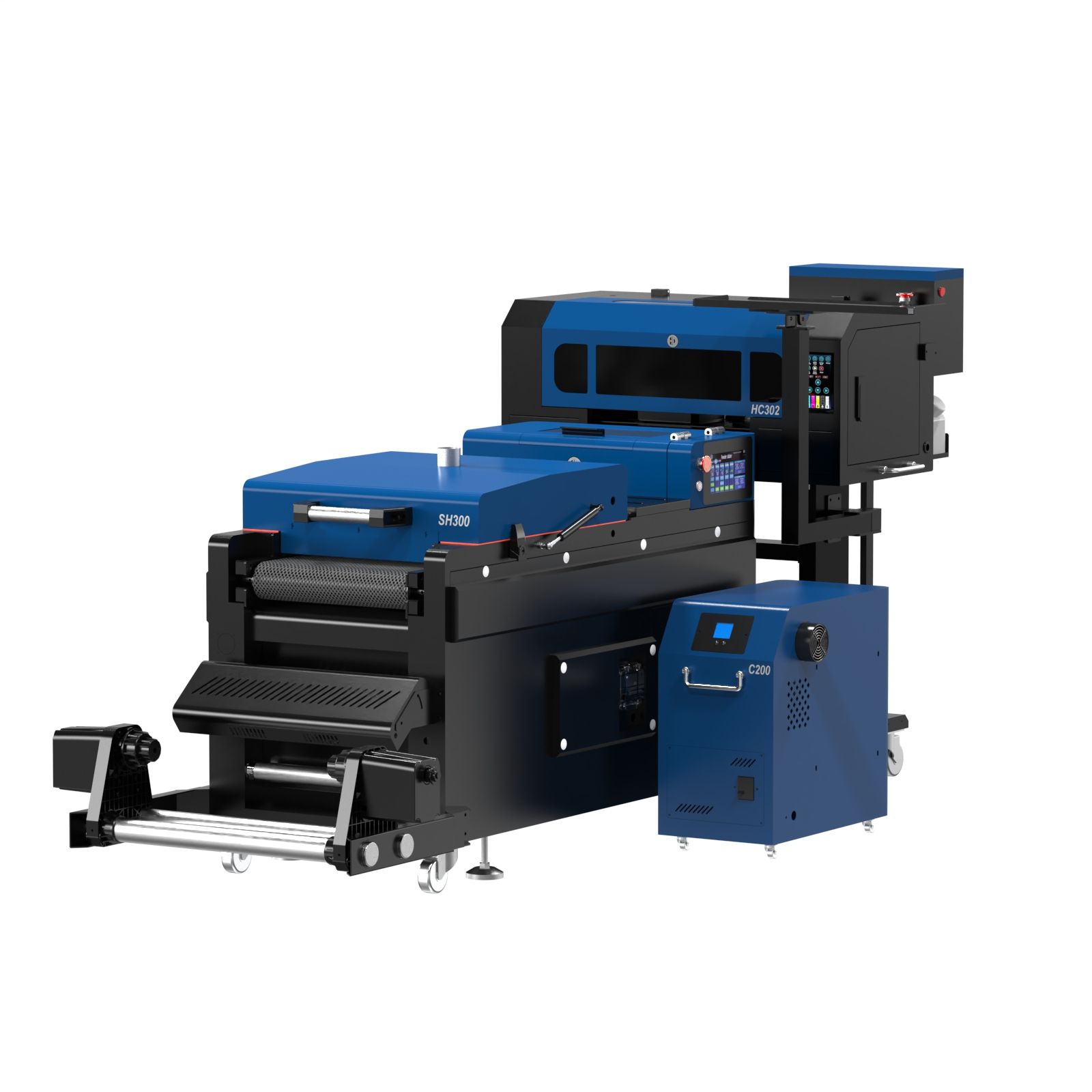 HD 33cm Two-head DTF Printing Solution