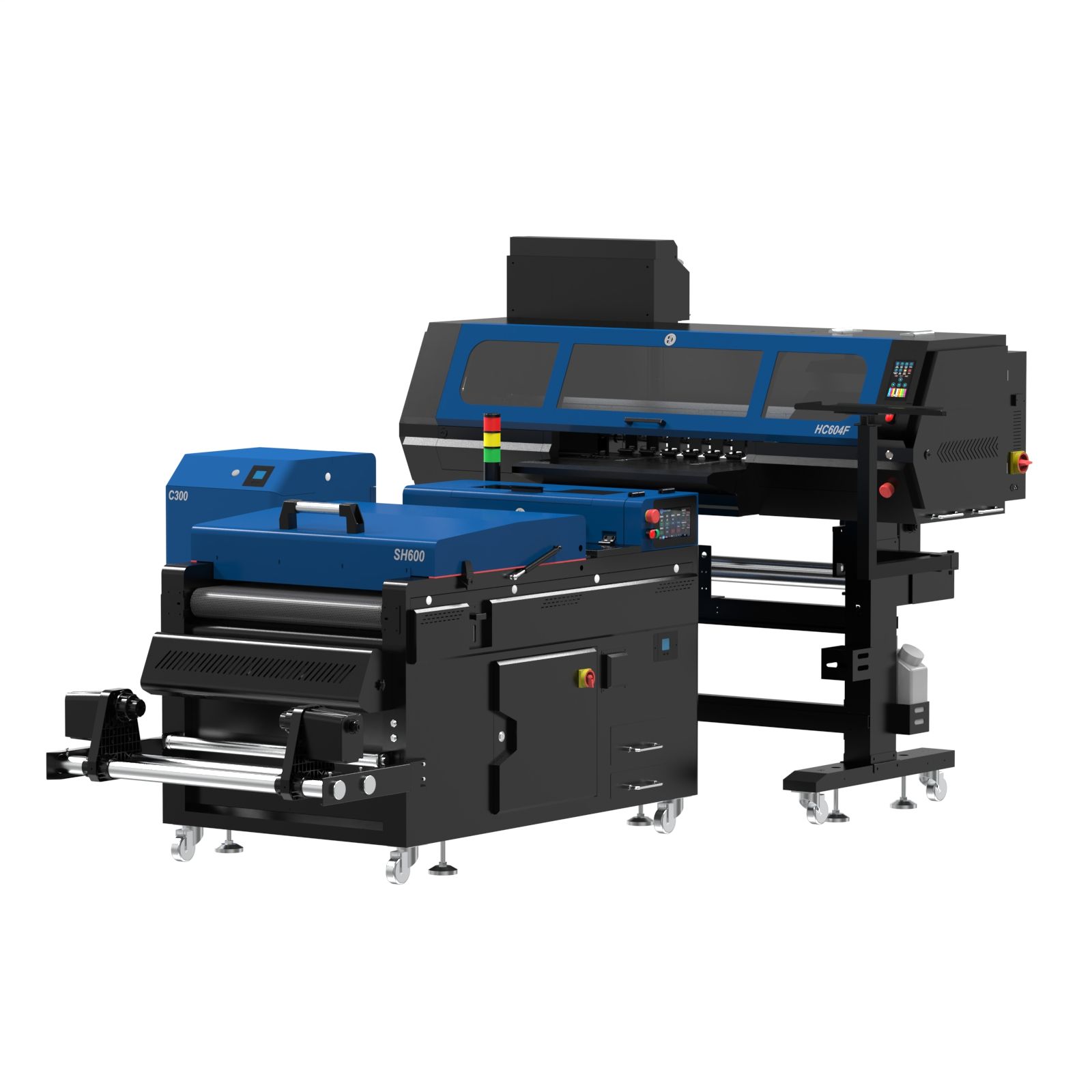 HD 60cm Four-head Fluorescent colors DTF Printing Solution